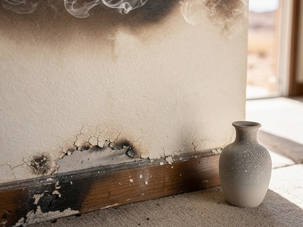 Recognizing a Hidden Fire Damage Warning Sign
