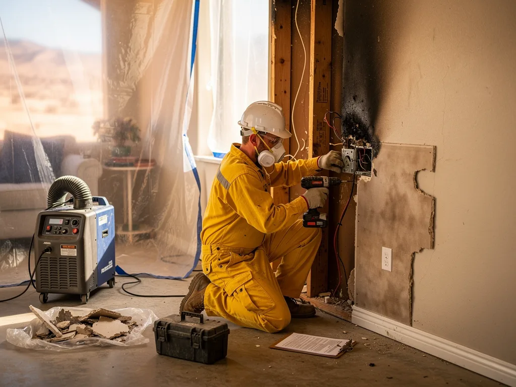 Electrical Fire Cleanup