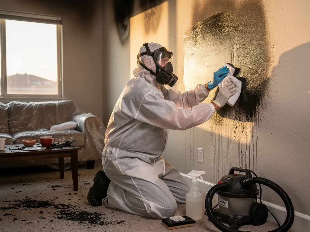 Soot Stain Removal